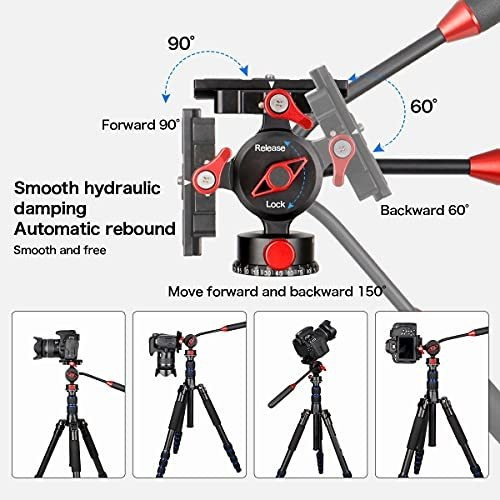 Cabeza Tripode Para Camara Reflex Digital Aleacion Peso