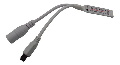 Controlador Rgb Tira Led 24 Botones Control Remoto Slim Luz Blanco Neutro