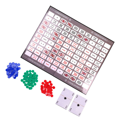 Juego De Mesa Sequence/juegos De Cartas