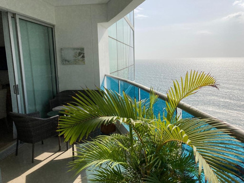 Imagen 1 de 14 de En Cartagena Vendo Apartamento Con Vista Directa Al Mar 