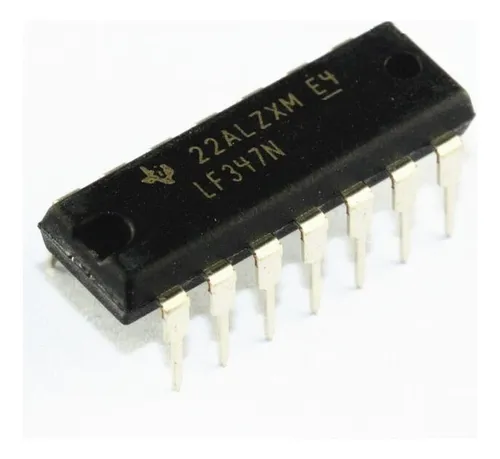 Circuito Integrado Amplificador Operacional Lf347n X2 Und