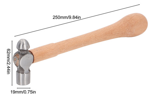 Mini Hammer Ball Pin, Estilo Chino, Multifuncional, Pulido