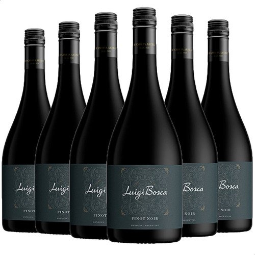 Vino Luigi Bosca Pinot Noir Tinto Pack X6 Botellas 01mercado