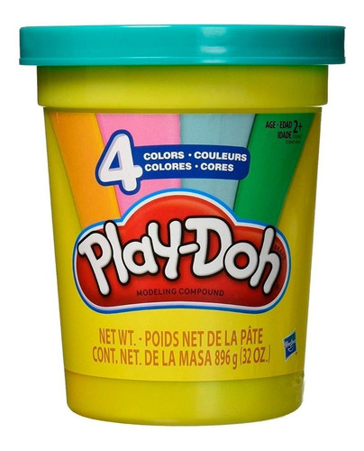 Play-doh Set Masas Balde Gigante Hasbro E5045 Educando