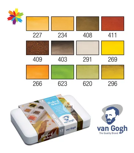 Van gogh shades of nature top