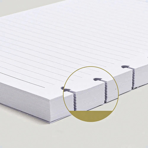 Refil Caderno De Discos Inteligente B5 Pautada Papel Compatível 10 Furos Escolar 80 Folhas Shopthis