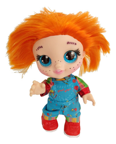 Muñeca De Chucky Bebé Articulada Fabricada En Vinil De 27 Cm