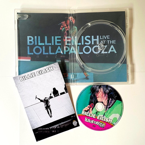 Dvd Billie Eilish Lollapalooza Brasil 2023 Happier Than Ever