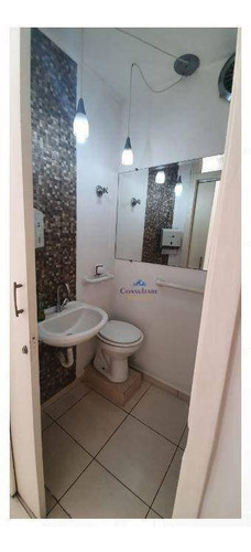 Imagem 8 de 29 de Sala Para Alugar, 145 M² Por R$ 8.650,00/mês - Boqueirão - Santos/sp - Sa0214