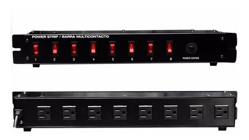 Vecctronica: Switchera Multicontacto 8 Entradas Para Rack