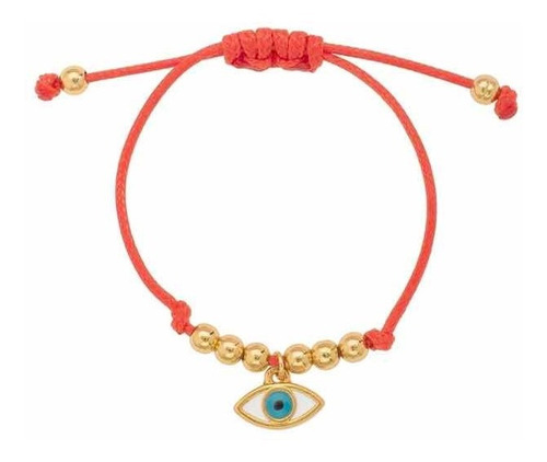 Pulsera Roja De Ojito