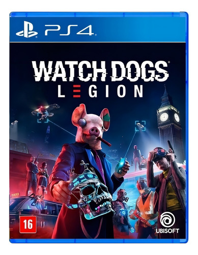 Watch Dogs: Legion Standard Edition Ubisoft Ps4 FĂsico