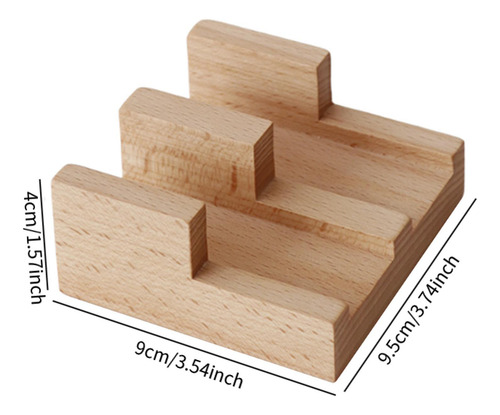 Soporte De Sushi De Madera Para Servir Bandeja 2 Cuadrícula