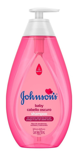 Shampoo Johnsons Baby Cabello Oscuro Original 750ml