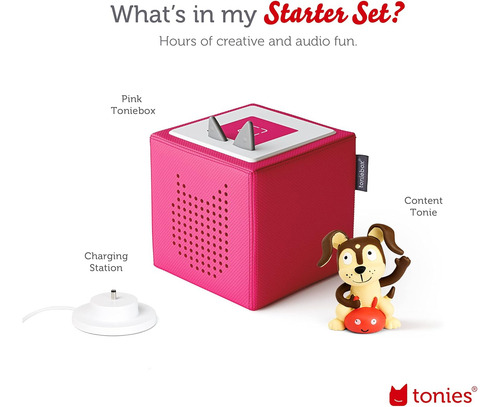 Conjunto Inicial De Reprodutor De Áudio Toniebox Com Playtim