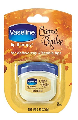 Vaseline Lip Therapy, Creme Brulee, 0.25 Onzas (paquete De 1