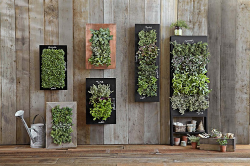 Imagen 4 de 10 de Jardín Vertical Reforzado - Fondo Impermeable De 8 Bolsillos