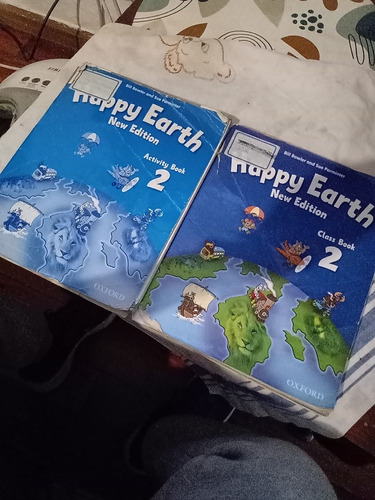 Happy Earth 2 New Edition Class Activity Book Cd Oxford 