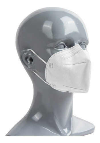 Imagen 3 de 4 de Respirador Kn95 Estéril 5 Capas Certificado Paq. De 10 Pzs.