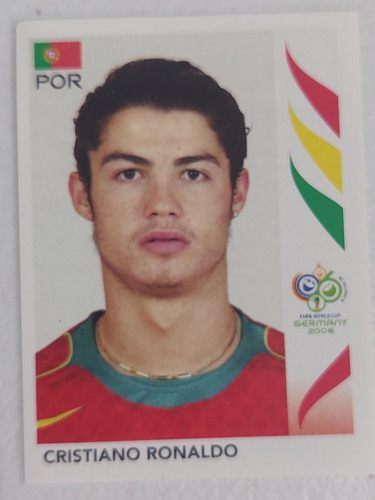 Cristiano Ronaldo Mundial Alemania 2006 Panini Original