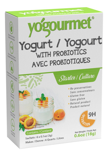 Iniciador De Yogurt Con Probióticos Para Yogurtera