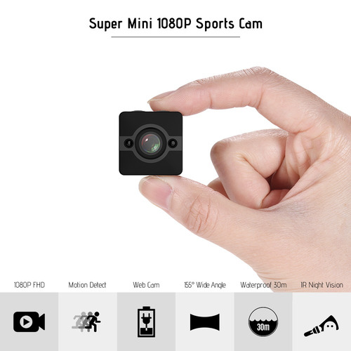 Sq12 1080p Hd Mini Esportes Dv Camcorder Ação Câmera Com