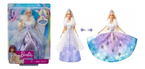 Barbie Vestido Magico Princesa Dreamtopia Portatil Ni os Cuotas