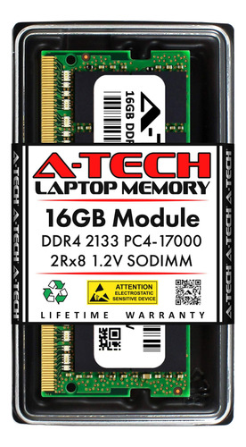 A-tech 16gb Ddr4 2133 Mhz Sodimm Pc4-17000 (pc4-2133p) Cl15