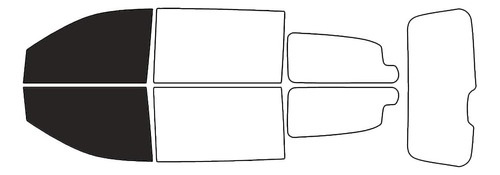 Kit De Tinte De Ventana Compatible Con  Grand Caravan 2008-2