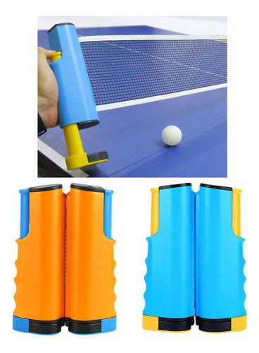 2x Red De Tenis De Retráctil Pong De Malla Resistente