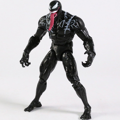 Imagen 1 de 6 de Figura De Acción Venom Revoltech Spider Man Juguetes Colecci