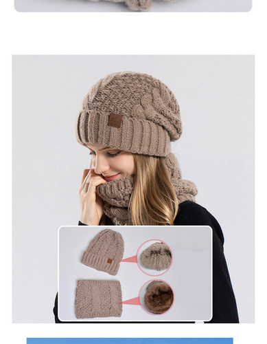 Gorro De Lana De Invierno Creative Thickened Warmy Oar Prote