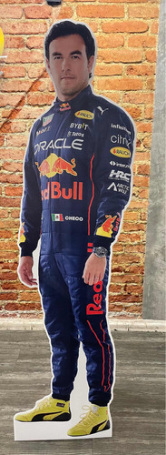 Figura De Checo Perez Red Bull Tamaño Real F1