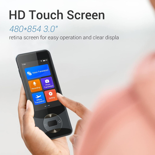 Wooask Language Translator Device Portable Real-time Voice