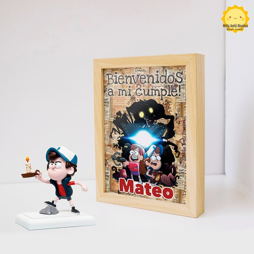 Kit Imprimible Deco- Gravity Falls . Original Milla Antü