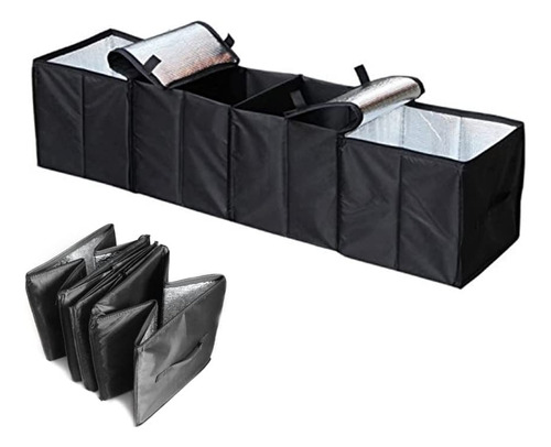 Organizador De Maletero De Coche Plegable, Contenedor D...