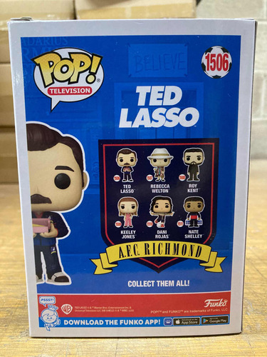 Ted Lasso 1506 Funko Pop Apple Tv Series Original