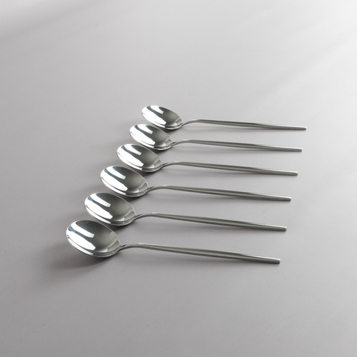 Set 24 Cubiertos Sonic Pack Armado Acero Inoxidable - Volf