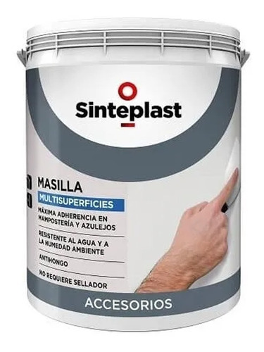 Masilla Multisuperficies P/ Azulejos 32 Kg - Sinteplast