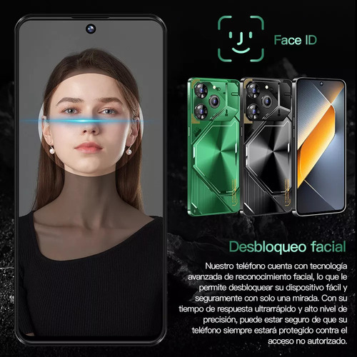 Smartphones Android Pova6 Pro 7.3 Pulgadas, 16 Y 1 Tb