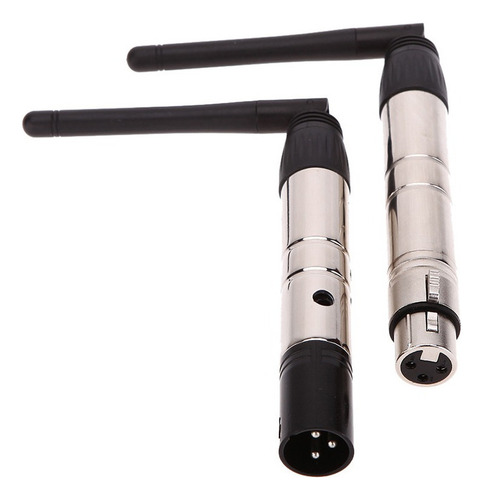 Receptor Y Transmisor Xlr Inalámbrico Lixada 2.4g Ism Dmx512