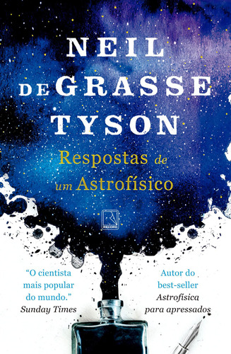 Respostas de um astrofísico, de Tyson, Neil deGrasse. Editora Record Ltda., capa dura em português, 2020