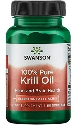 Krill Oil 100% Pure Aceite Krill 60cap 500mg Envio Gratis