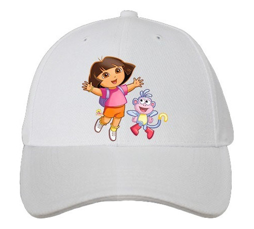 Gorras  Para Niño - 12 Un. -dora, La Exploradora - Souvenirs