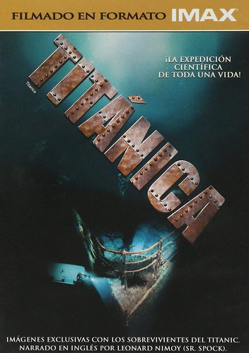 Titanica Leonard Nimoy Documental Dvd