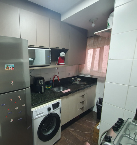Apartamento Pronto Para Morar, 2 Quartos , 1 Vaga De Garagem