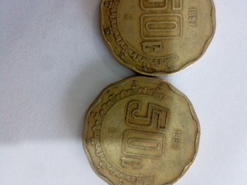Monedas Con Error De Año, 50 Ctvs 1987 (Usado)