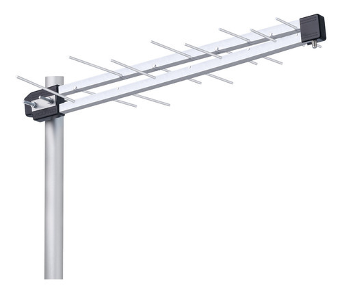 Antena Log Externa Para Tv Uhf Hdtv 8 Elementos Aquário Lu8p