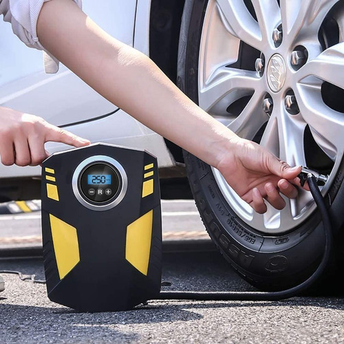 Glowlin Compresor Inflador De Llanta Para Auto Goxawee Lcd