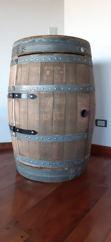 Imagen 3 de 7 de Bodega Barrica C/ Copero De Roble Francés Con Puerta Y Traba